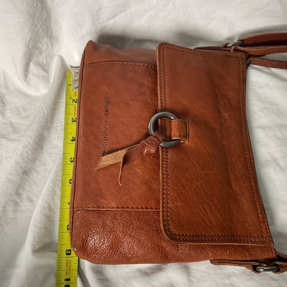 Brown Leather Crossbody Bag - Picture 5 of 10
